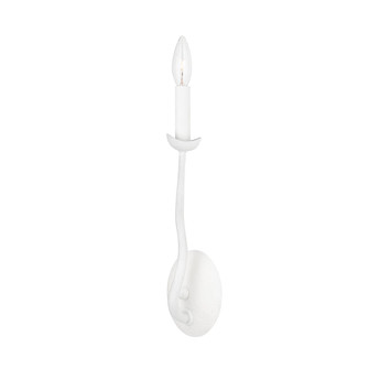 Reign One Light Wall Sconce in Gesso White (67|B1081-GSW)