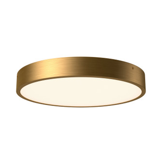 Adelaide LED Flush Mount in Aged Gold|Matte Black (452|FM554015AG)