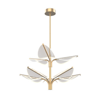 Flora LED Pendant in Natural Brass (452|PD321132NB)