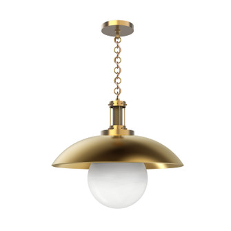 Oviatt One Light Pendant in Vintage Brass (452|PD351401VB)