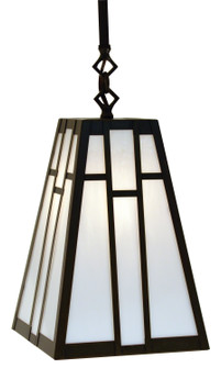 Asheville One Light Pendant in Mission Brown (37|ASH-8CR-MB)