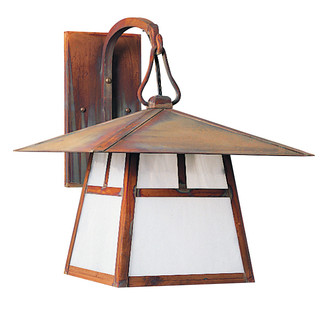 Carmel One Light Wall Mount in Verdigris Patina (37|CB-12HM-VP)