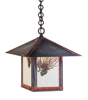 Evergreen One Light Pendant in Raw Copper (37|EH-16AWO-RC)