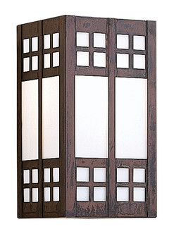 Glasgow One Light Wall Mount in Rustic Brown (37|GS-9M-RB)