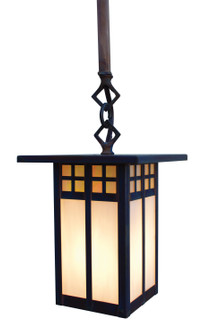 Glasgow One Light Pendant in Mission Brown (37|GSH-6LM-MB)