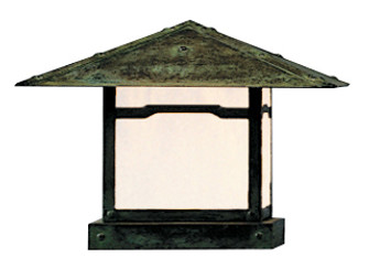 Monterey One Light Column Mount in Raw Copper (37|MC-12PFTN-RC)