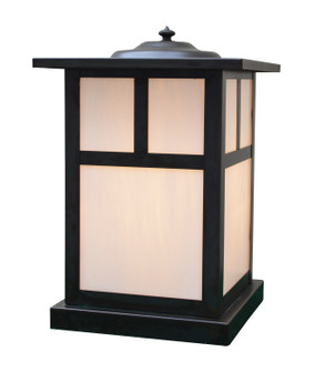 Mission One Light Column Mount in Rustic Brown (37|MC-7ETN-RB)