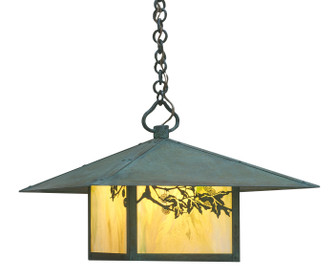 Monterey One Light Pendant in Satin Black (37|MH-17SFM-BK)