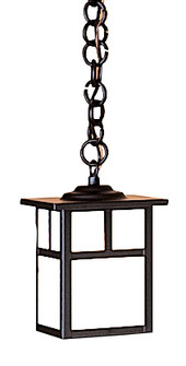 Mission One Light Pendant in Rustic Brown (37|MH-5TGW-RB)