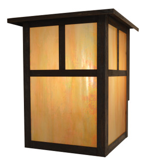 Mission One Light Wall Mount in Rustic Brown (37|MW-7TCR-RB)