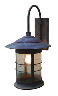 Newport One Light Wall Mount in Rustic Brown (37|NB-14OF-RB)