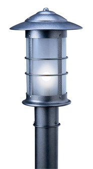 Newport One Light Post Mount in Antique Brass (37|NP-9LTN-AB)