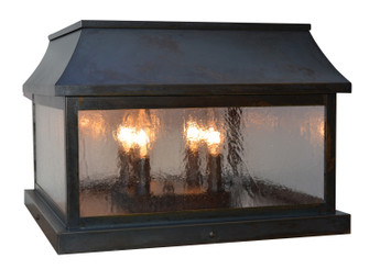 Providence Four Light Column Mount in Mission Brown (37|PRC-15RM-MB)
