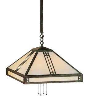 Prairie Four Light Pendant in Mission Brown (37|PSH-18F-MB)