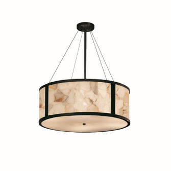 Alabaster Rocks Eight Light Pendant in Matte Black (102|ALR-9544-MBLK)