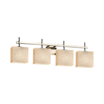 Clouds Four Light Bath Bar in Brushed Nickel (102|CLD-8414-55-NCKL)