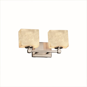 Clouds Two Light Bath Bar in Brushed Nickel (102|CLD-8422-55-NCKL)
