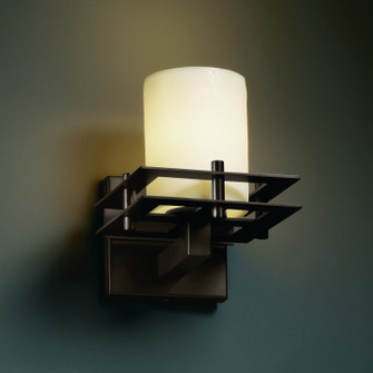 CandleAria LED Wall Sconce in Dark Bronze (102|CNDL-8171-10-CREM-DBRZ-LED1-700)