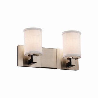 Textile LED Bath Bar in Dark Bronze (102|FAB-8922-10-WHTE-DBRZ-LED2-1400)