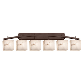 LumenAria Six Light Bath Bar in Brushed Nickel (102|FAL-8596-55-NCKL)