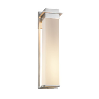 Fusion LED Outdoor Wall Sconce in Brushed Nickel (102|FSN-7545W-OPAL-NCKL)