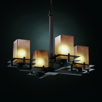 Fusion LED Chandelier in Matte Black (102|FSN-8100-15-CRML-MBLK-LED4-2800)