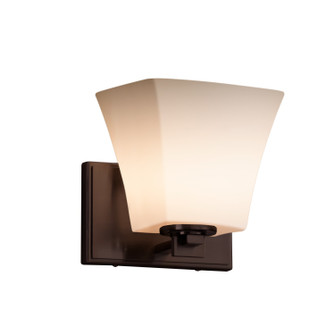 Fusion One Light Wall Sconce in Dark Bronze (102|FSN-8441-40-OPAL-DBRZ) Fusion One Light Wall Sconce in Dark Bronze (102|FSN-8441-40-OPAL-DBRZ)