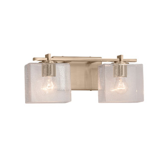 Fusion Two Light Bath Bar in Brushed Brass (102|FSN-8442-15-MROR-BRSS)