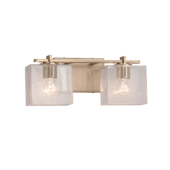 Fusion Two Light Bath Bar in Brushed Brass (102|FSN-8442-30-FRCR-BRSS)