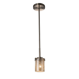 Fusion One Light Pendant in Dark Bronze (102|FSN-8455-10-MROR-DBRZ)