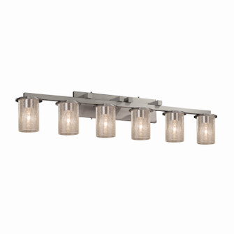 Fusion Six Light Bath Bar in Brushed Nickel (102|FSN-8786-10-SEED-NCKL)