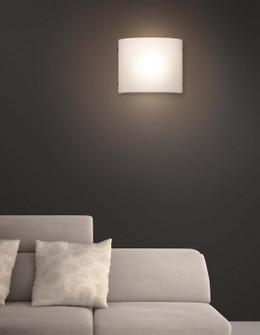 Fusion Two Light Wall Sconce in Brushed Nickel (102|FSN-8855-OPAL-NCKL)