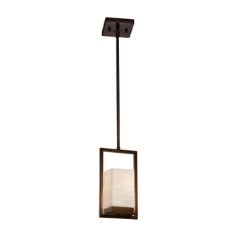 Porcelina LED Outdoor Mini-Pendant in Dark Bronze (102|PNA-7515W-WAVE-DBRZ)