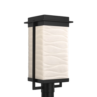 Porcelina LED Post Mount in Brushed Nickel (102|PNA-7543W-WAVE-NCKL)