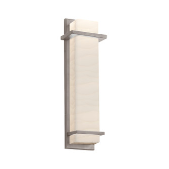 Porcelina LED Outdoor Wall Sconce in Matte Black (102|PNA-7614W-WAVE-MBLK)