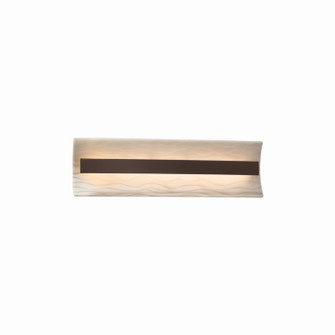 Porcelina LED Linear Bath Bar in Dark Bronze (102|PNA-8621-WAVE-DBRZ)