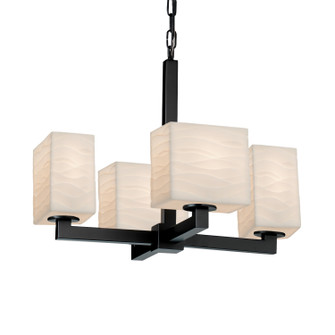 Porcelina LED Chandelier in Dark Bronze (102|PNA-8829-55-WAVE-DBRZ-LED4-2800)