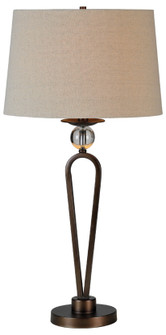 Pembroke One Light Table Lamp in Bronze (443|LPT372)