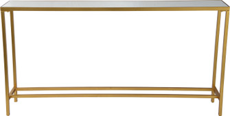 Havana Console Table in Gold Leaf (443|TA252)