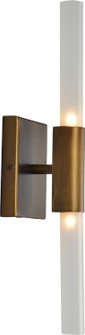 Sonoran Two Light Wall Sconce in Brushed Bronze (443|WS014)