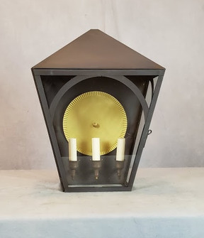 Arlington Three Light Pocket in Dark Copper (265|AR3062PDCC)