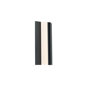 Enigma LED Outdoor Wall Sconce in Black (281|WS-W16218-BK)