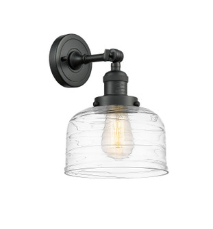 Franklin Restoration LED Wall Sconce in Matte Black (405|203-BK-G713-LED)