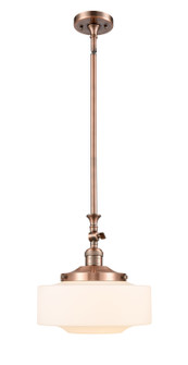 Franklin Restoration LED Mini Pendant in Antique Copper (405|206-AC-G691-12-LED)