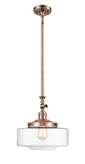 Franklin Restoration LED Mini Pendant in Antique Copper (405|206-AC-G692-12-LED)