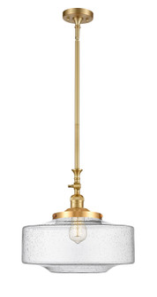 Franklin Restoration LED Mini Pendant in Satin Gold (405|206-SG-G694-16-LED)