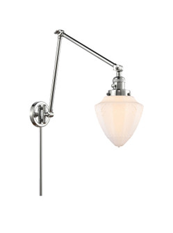 Franklin Restoration One Light Swing Arm Lamp in Polished Chrome (405|238-PC-G661-7)