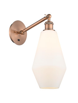 Ballston LED Wall Sconce in Antique Copper (405|317-1W-AC-G651-7-LED)