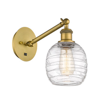 Ballston LED Wall Sconce in Brushed Brass (405|317-1W-BB-G1013-LED)