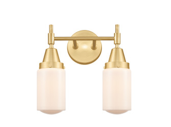 Caden Two Light Bath Vanity in Satin Gold (405|447-2W-SG-G311)